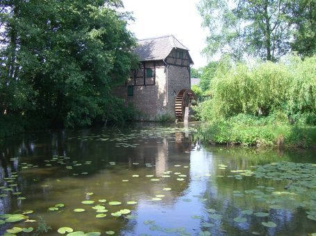 Schermbeck : Ehemalige obere Burgmühle und Oberer Mühlenteich